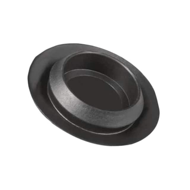 S7/16A HOLE PLUG SHT METAL .438" BLACK
