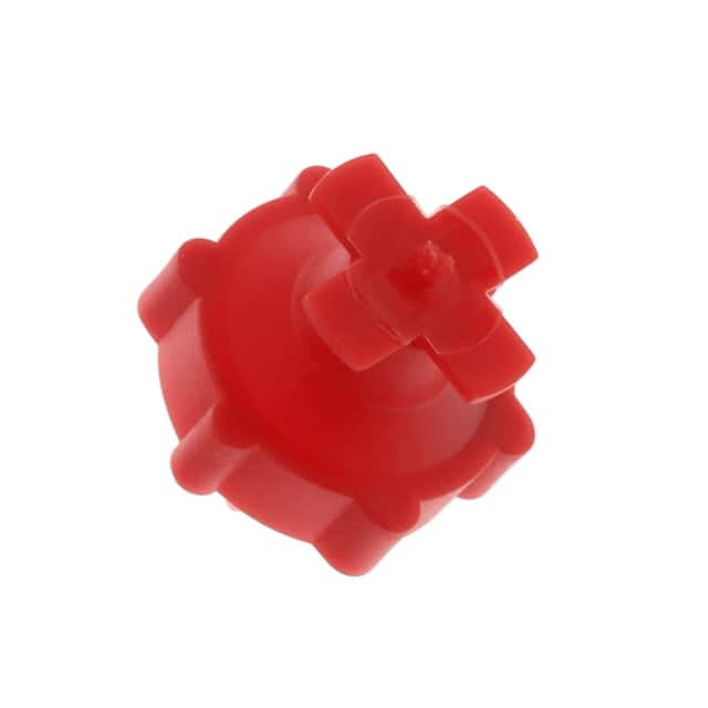 UN9996A UNIVERAL THREADED PLUG:LDPE RED,