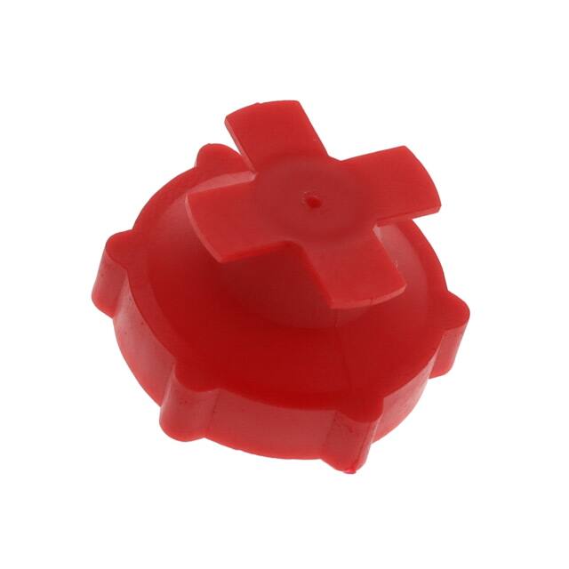 UN9997A UNIVERAL THREADED PLUG:LDPE RED,