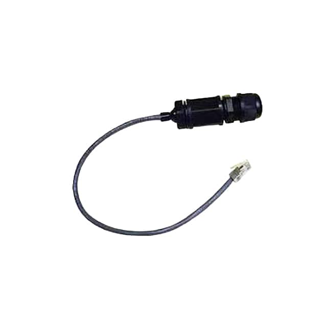 RJ45-ECS CABLE MOD 8P8C JACK TO PLUG 1'