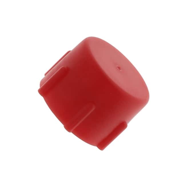 12104A METRIC THREADED CAP:LDPE RED,M14
