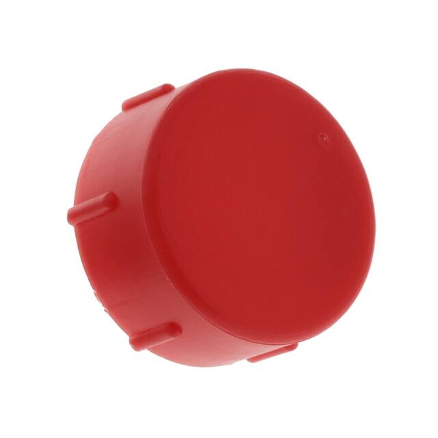 12111A METRIC THREADED CAP:LDPE RED,M26