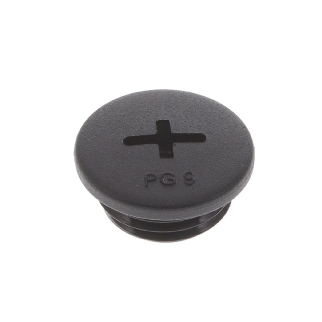 HPP9 BK080 HOLE PLUG 0.598" POLYAMIDE 6 BLK