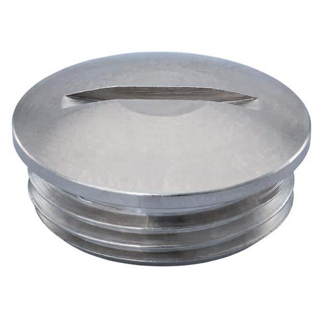 DP-21-BR DOME PLUG NICKEL PG21 BRASS
