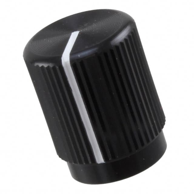 420061B18 KNOB KNURLED 0.125" METAL