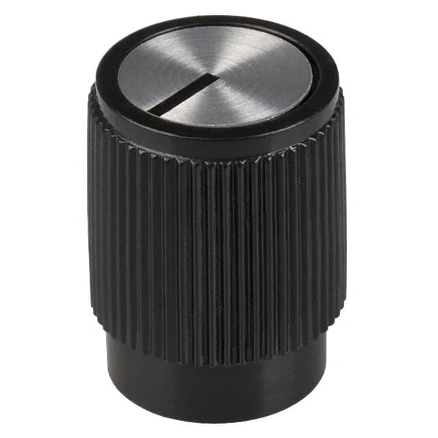 8554 KNOB KNURLED 0.125" PLAST