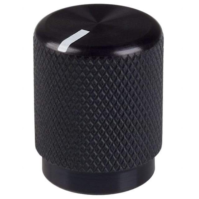 OEJL-50-2-6 KNOB KNURLED 0.125" METAL