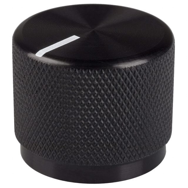OEJL-75-2-7 KNOB KNURLED 0.236" METAL