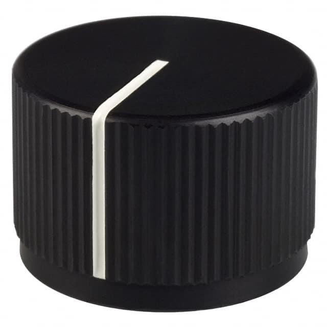 JD-90-4-5 KNOB KNURLED 0.250" METAL