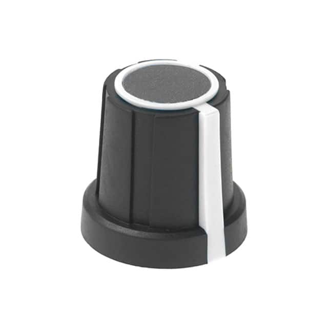 1106-W KNOB TWO-SHOT 18.5MM DIA 18MM