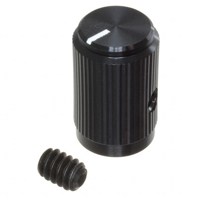 420041B14 KNOB KNURLED 0.250" METAL