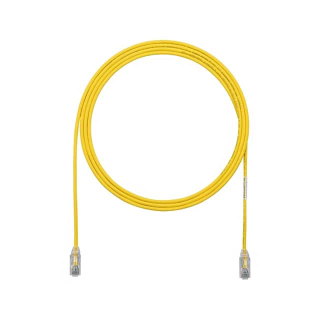UTP28SP6YL CABLE MOD 8P8C PLUG TO PLUG 6'