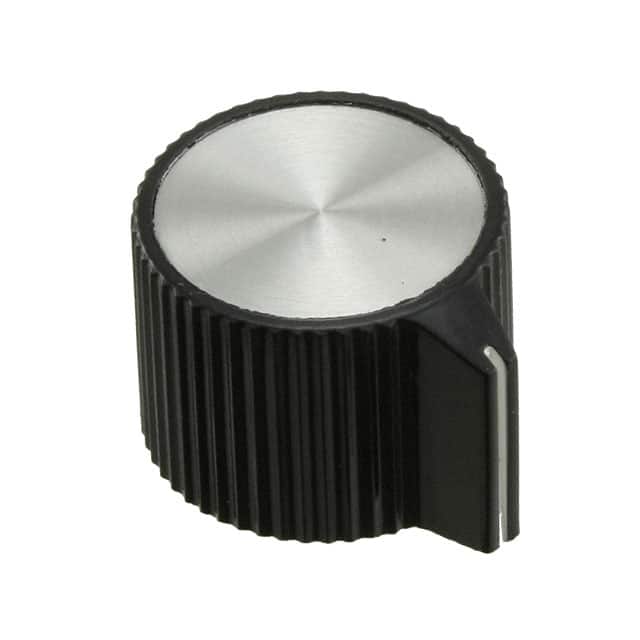 PKJ70B1/4 KNOB KNURLED 0.250" PLASTIC