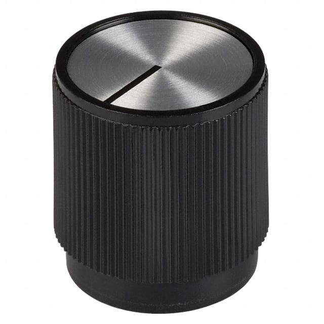 8556 KNOB KNURLED 0.250" PLAST