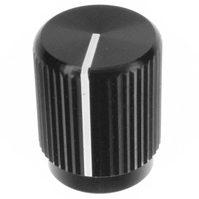 KLN500B1/8 KNOB KNURLED 0.126" METAL