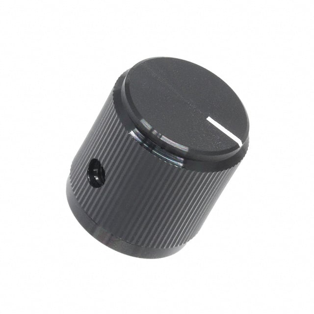 KB700B1/4 KNOB KNURLED 0.250" METAL