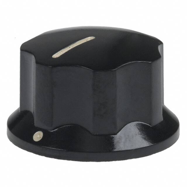 5151E KNOB FLUTED W/SKIRT 0.125"