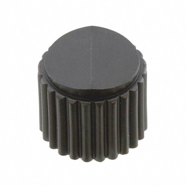 11K5029-KMNB KNOB KNURLED 0.250" PLASTIC