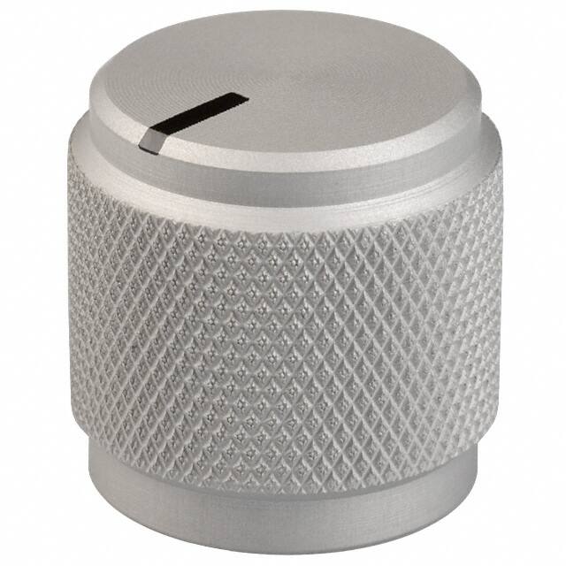 OEDL-63-1-5 KNOB KNURLED 0.250" METAL