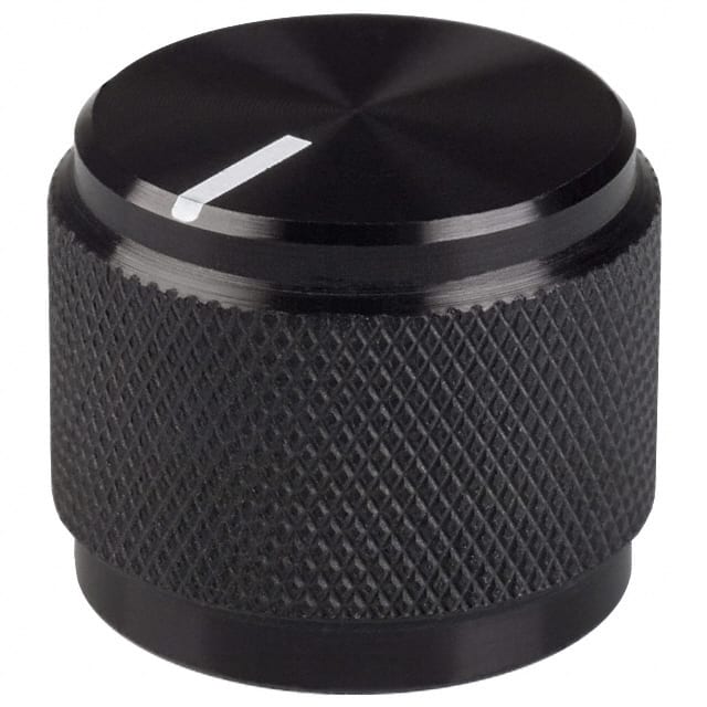 OEDL-75-4-7 KNOB KNURLED 0.236" METAL
