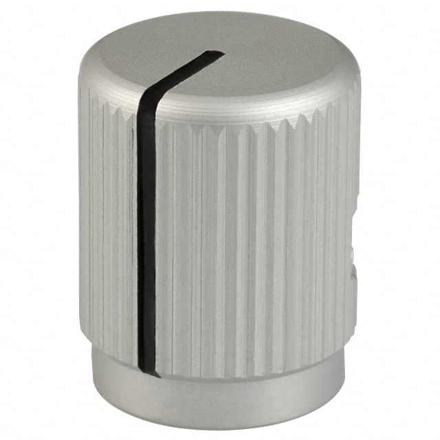 JD-50-3-5 KNOB KNURLED 0.250" METAL