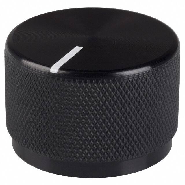 OEJL-90-4-7 KNOB KNURLED 0.236" METAL