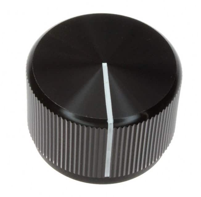 KLN900B1/4 KNOB KNURLED 0.250" METAL
