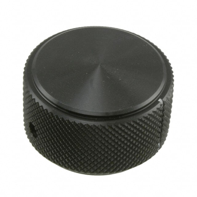 KD1250B1/4 KNOB KNURLED 0.250" METAL
