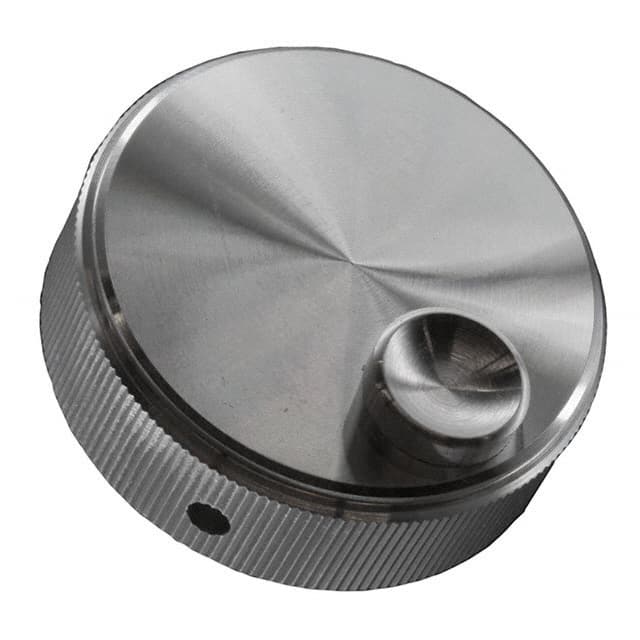 KN1751AS1/4 KNOB KNURLED 0.250" METAL
