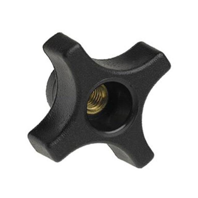 2825-H KNOB 4 ARM 3/8"-16 PLASTIC