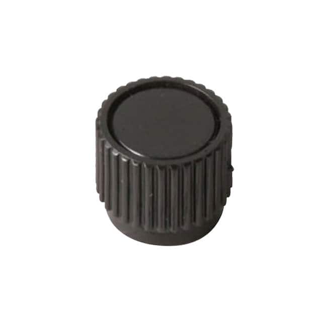 8070-M KNOB KNURLED 0.250" PLASTIC
