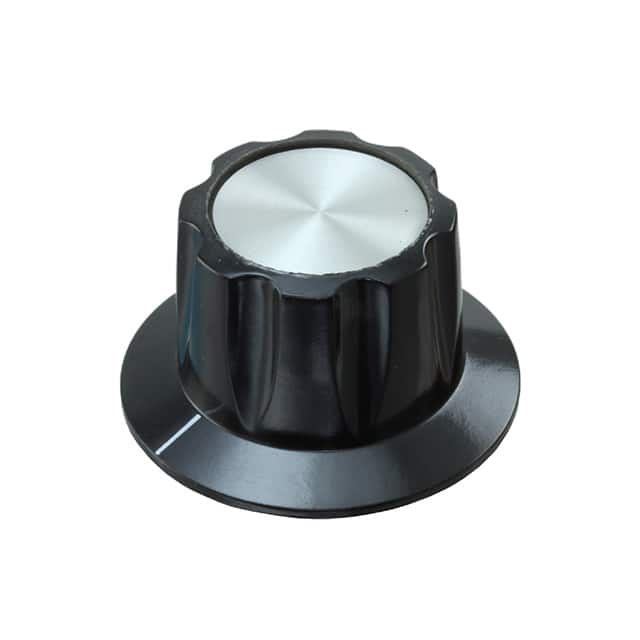 1930BQ KNOB FLUTED W/SKIRT 0.250" PHEN
