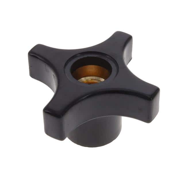 2830BL KNOB 4 ARM 1/2"-13 PHENOLIC