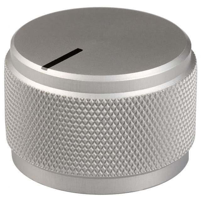 OEDL-90-1-7 KNOB KNURLED 0.236" METAL