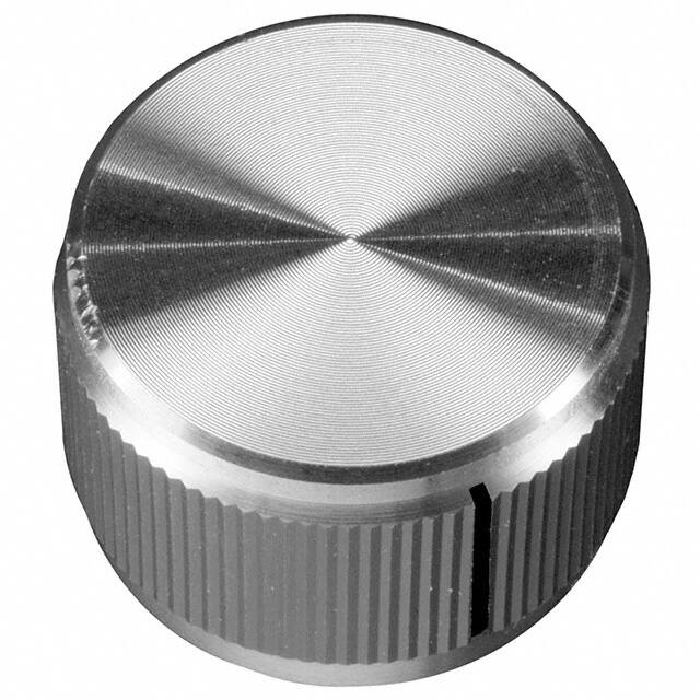 KN900A1/4 KNOB KNURLED 0.250" METAL