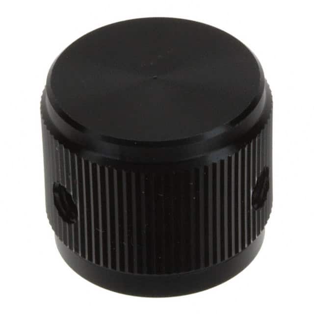 KN700B1/4 KNOB KNURLED 0.250" METAL