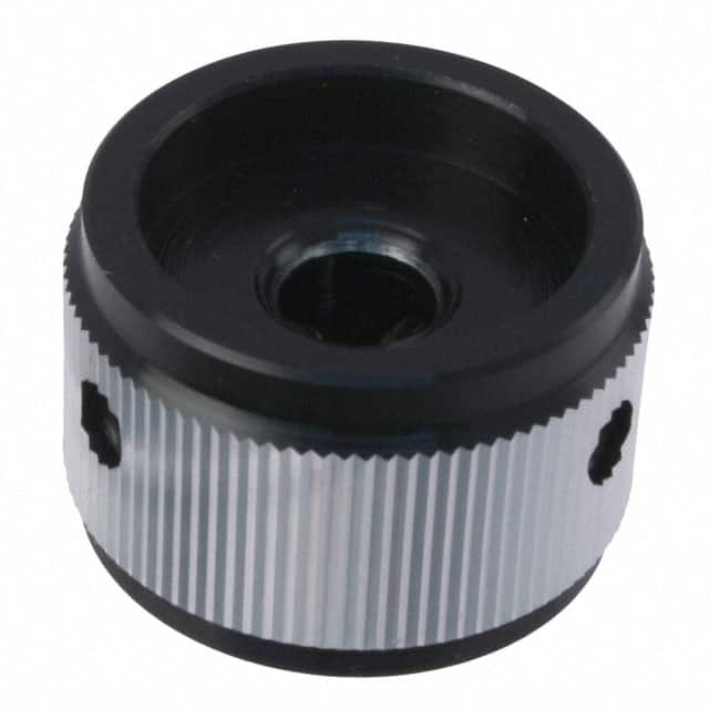 KN900AB1/4 KNOB KNURLED 0.250" METAL