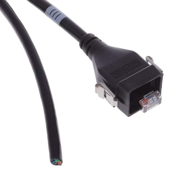 RCE-01-G-02.00-BC CABLE MOD 8P8C PLUG-CABLE 6.56'