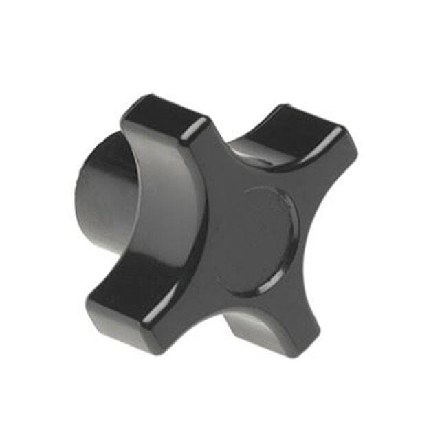 2820 KNOB 4 ARM 1/4"-20 PHENOLIC