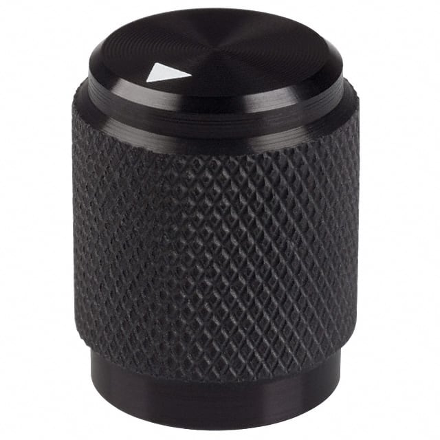 OEDA-50-4-5 KNOB KNURLED 0.250" METAL