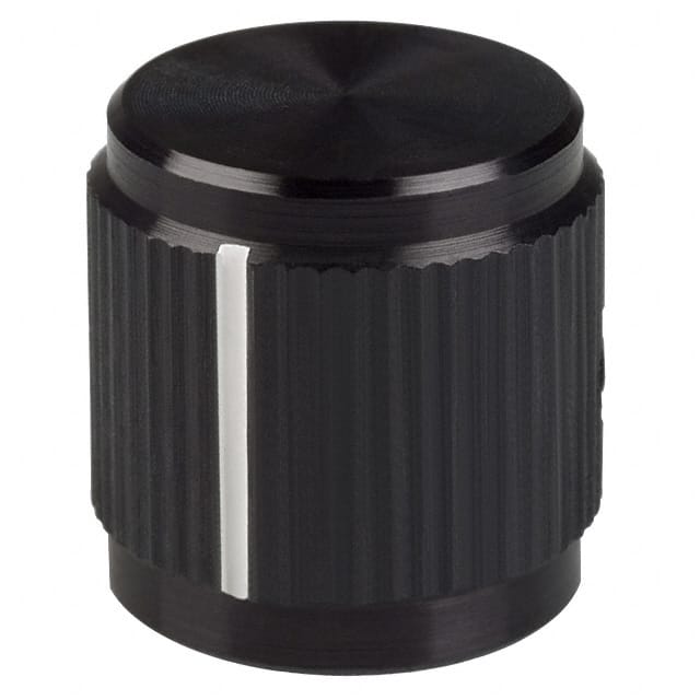 DD-63-2-7 KNOB KNURLED 0.236" METAL