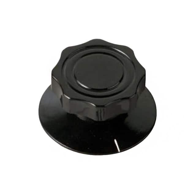 4107AR KNOB FLUTED W/SKIRT 0.250" PHEN