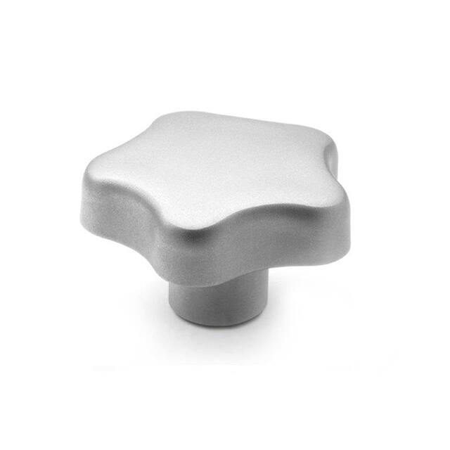 8TE17/E STAINLESS STEEL STAR KNOB