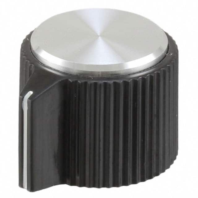 PKJT70B1/4 KNOB KNURLED 0.250" PLASTIC