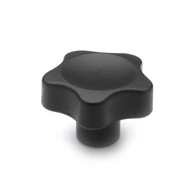 5337.4-32-10X32-MS FIVE-LOBED KNOB, PLASTIC