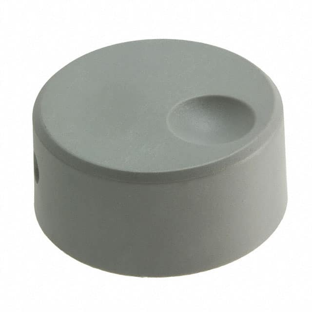 11K5013-KMNG KNOB PLASTIC 1.3" DIA GRAY