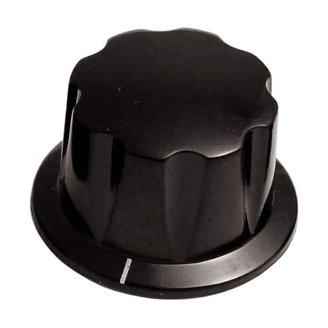 1920AR KNOB FLUTED W/SKIRT 0.250" PHEN