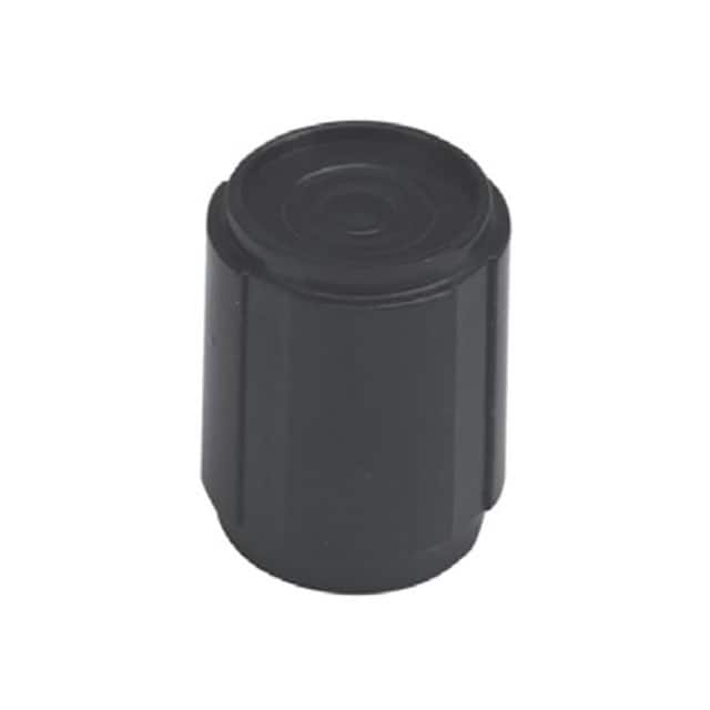 11K5019-JCNB KNOB 0.125" PLASTIC BLACK