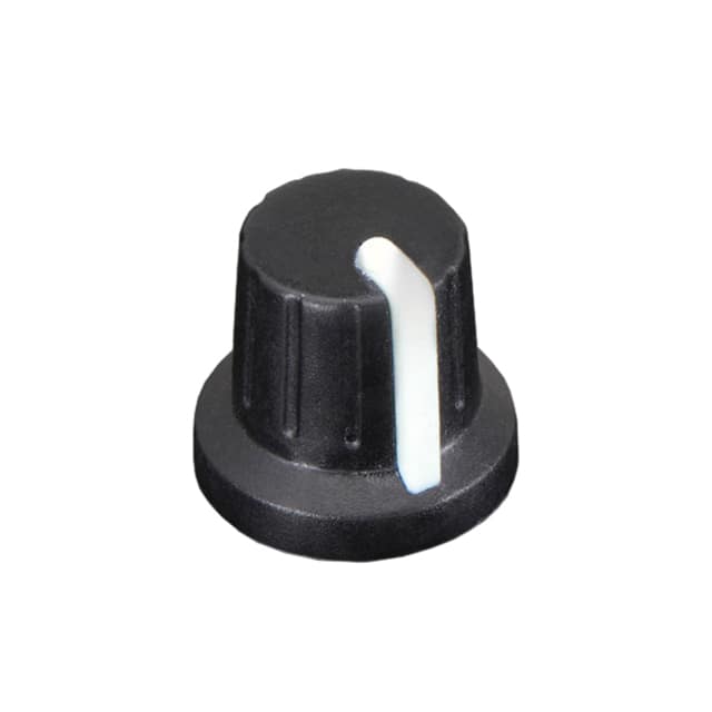 2047 KNOB RIBBED W/SKIRT