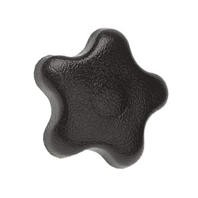 2980 KNOB 5 ARM 1/4"-20 PLASTIC